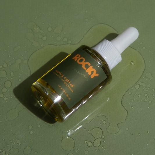 reviving night oil (anti-aging botanicals + hemp seed oil)